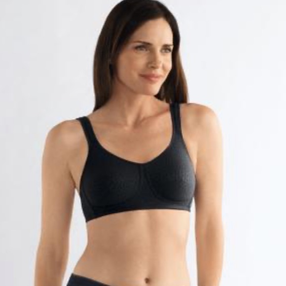 Amoena Mona Non-Wired Mastectomy Bras in Cognac Tan, Black & White New in box - Picture 3 of 16